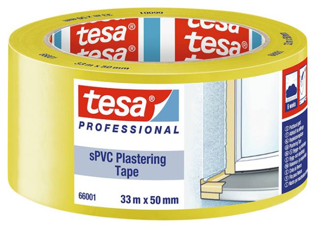 Tesa 66001 byggtejp sPVC 33MX50 mm