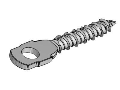 Öglebetongskruv 6,3X30