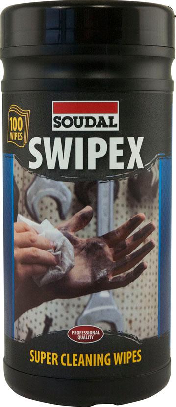 Swipex rengöringsdukar, 100-pack