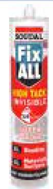 Lim, Fix all high tack - kristallklar 290 ml