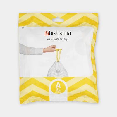 Avfallspåsar A, 3 liter (40 påsar), vit