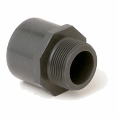 PVC kemi nippel 40/32XR25 utv.g. KIVF
