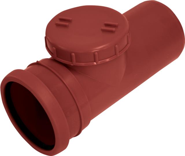 Mark PP rensrör med lock 110 