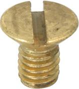 Spårskruv MCS mässing M6X16