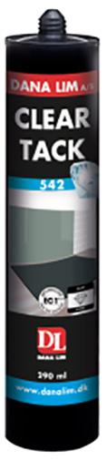 Montagelim Clear TACK 542, 290 ml transp. 382827X
