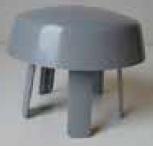 Ventilationshuv PP 110, grå