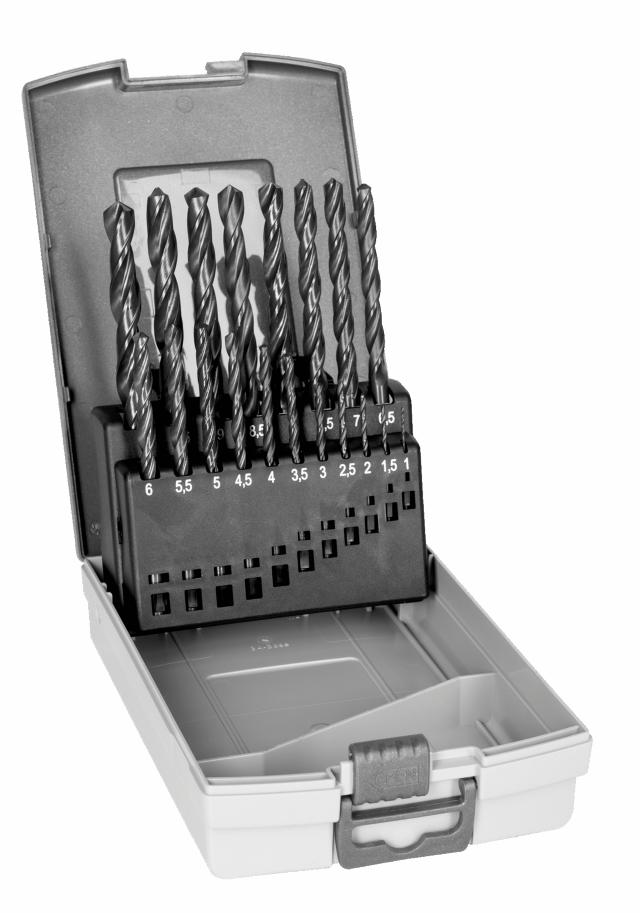 Bahco borrsats HSS-R 1-10 mm, 19 st