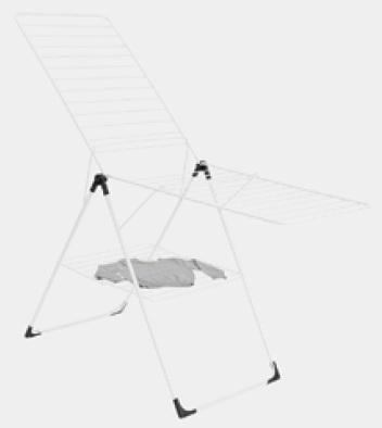 Torkställning T-modell, 20 meter