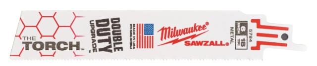 Milwaukee tigersågblad Torch 300/18TPI 5-pack