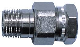 TA 4110 gul rak radiatorkoppling R10 utan avstängning  482011X