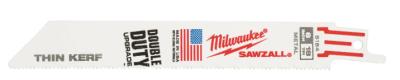 Milwaukee tigersågblad, metall 150X25T 5-pack