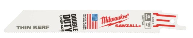 Milwaukee tigersågblad, metall 150X25T 5-pack