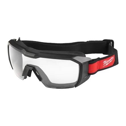 Milwaukee Clear low-profile goggle, vented