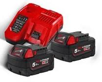 Milwaukee batteri kit M18 NRG-502
