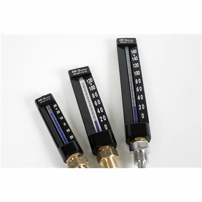 Termometer mässing 0/+160, 15X100