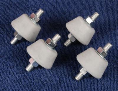 Vibrationsdämpare 50 kg, grå (4 st)