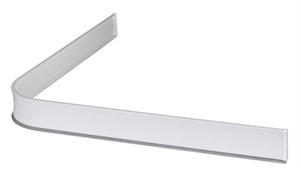 Duschsarg 920X920, vit