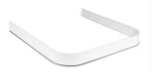 Duschsarg  920X920X920, vit