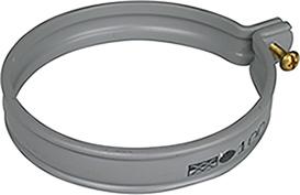 Plaströrklammer grå 110