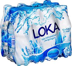 Loka naturell PET 33 cl 952031X