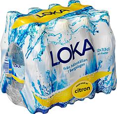 Loka citron PET 33 cl  952036X