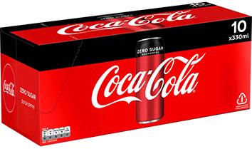 Coca Cola Zero 33 cl burk  952041X