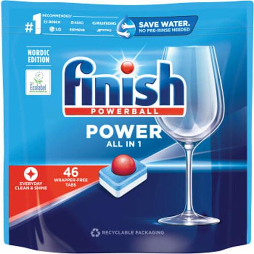 Diskmaskinstablett Power All-in-1 Finish 46 p  957060X