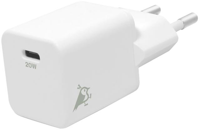 Väggladdare 1XUSB C 20W vit