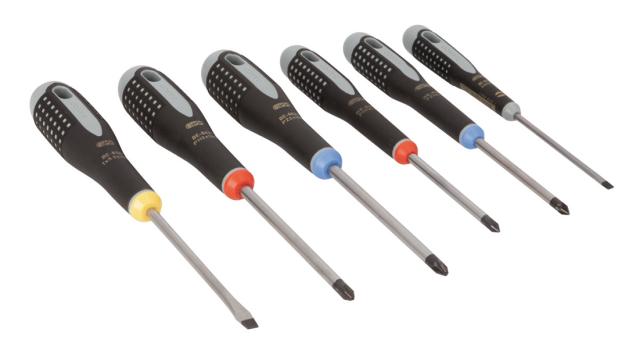 Bahco Ergo skruvmejselsats SP/PH/PZ