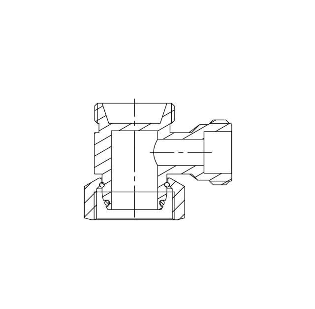 Trio mellankoppling, pluggad M26XM26XR15