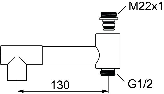 FMM 9699-0000 Garda utloppspip 