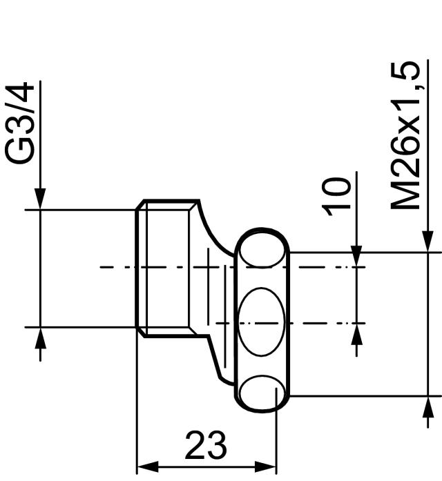 MA 630355 mellankoppling M26XR20