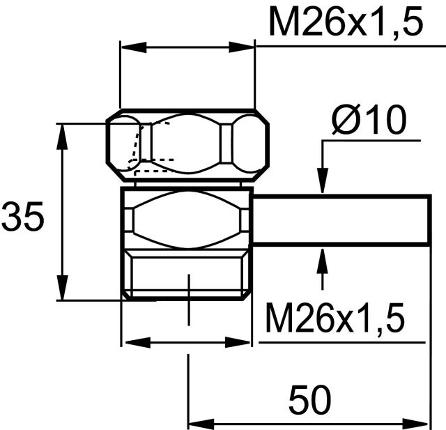 MA mellankoppling M26XM26