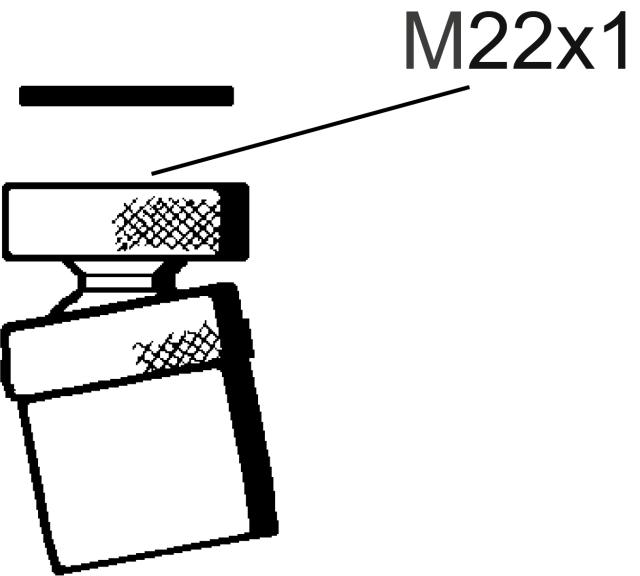 STRÅLSAMLARE M22 INV LEDBAR**