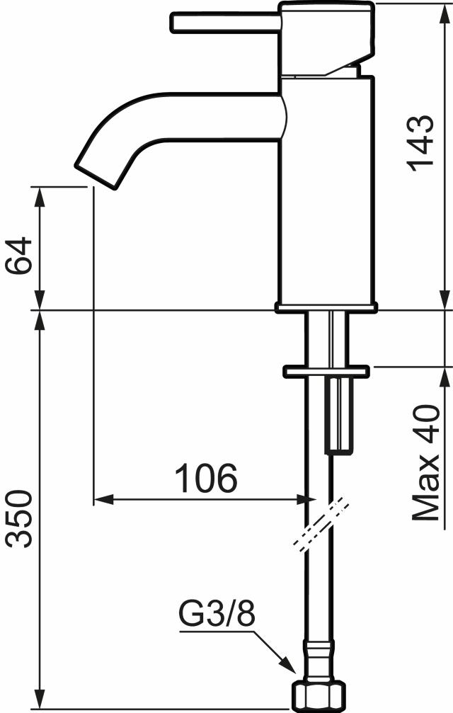MA TV ST BL 273001.CA INXX II TVÄTT SMALL SOFT KROM