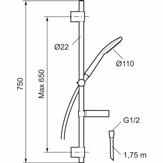 DUSCHSET FMM 9000XE FKR 86701000