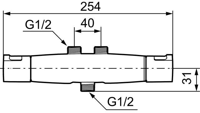 MA Cera 241210 duschblandare 40 c/c, upp