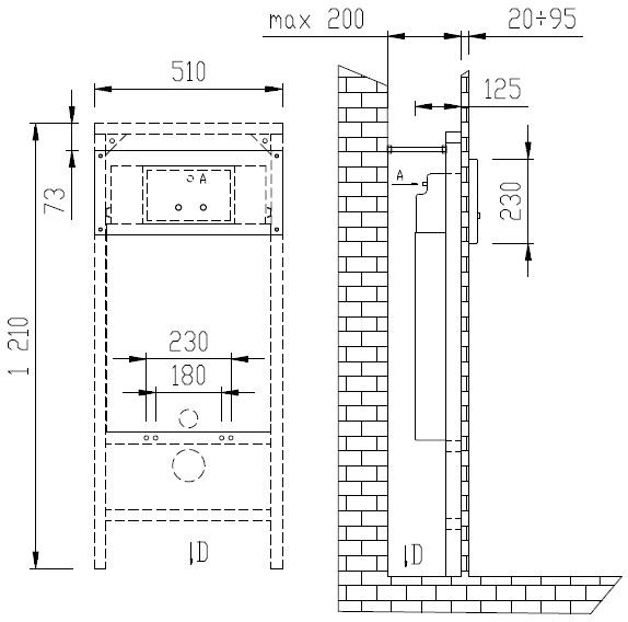 WC-fixtur Rebase universal