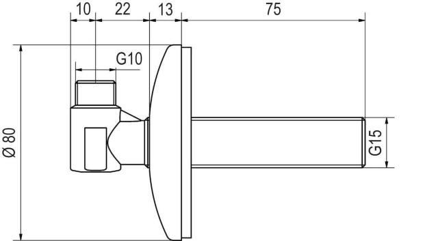 LK anslutningskoppling vinkel R10