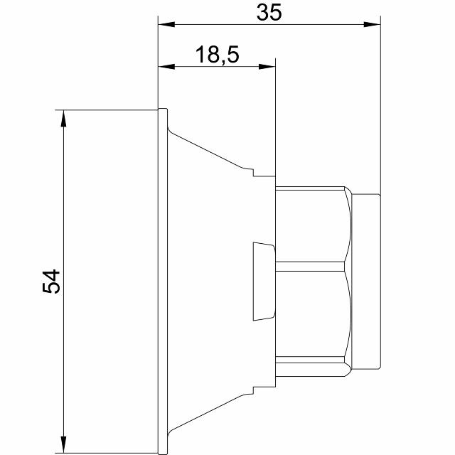 VA V6 kopplingsbricka 18
