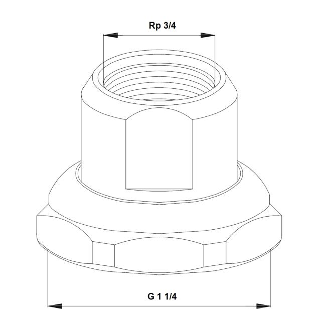 Grundfos kopplingssats R20