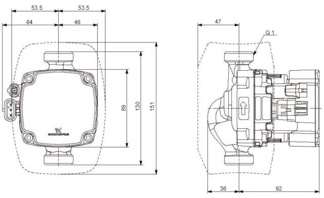 Alpha2 Go pump 15-40 130 220-240V 9H AD0