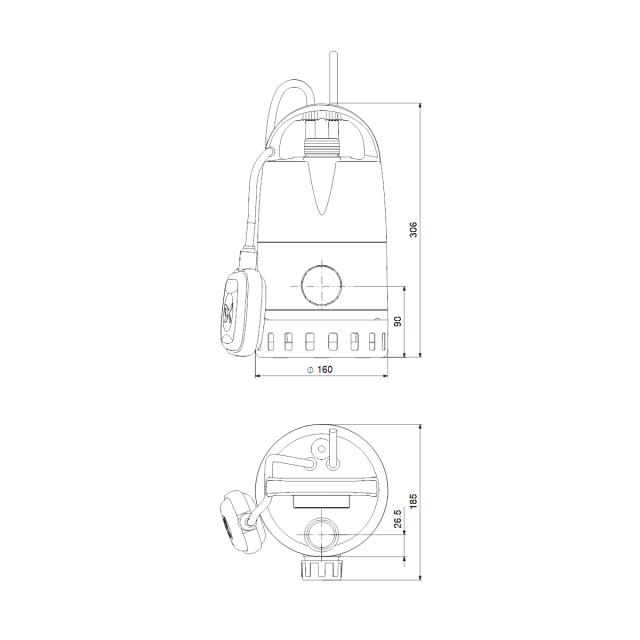LÄNSPUMP UNILIFT CC 5 A1