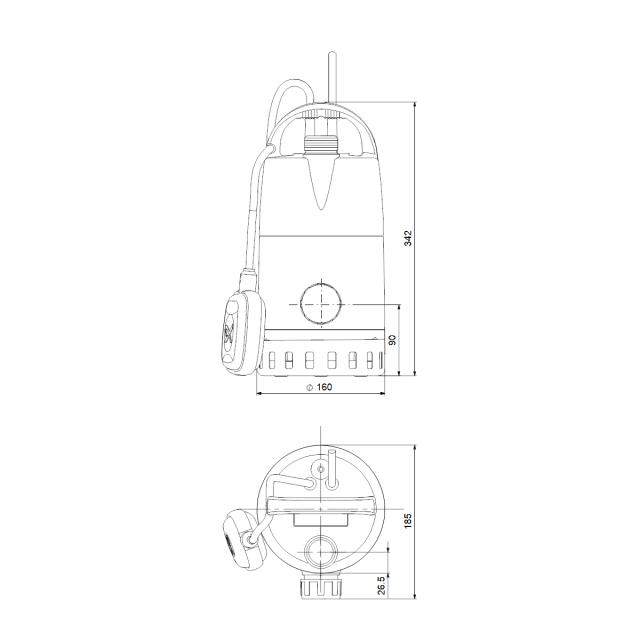 LÄNSPUMP UNILIFT CC 9 A1