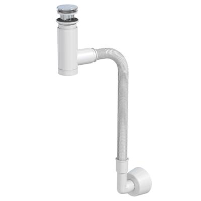 Contura EasyClean 40 pop-up vattenlås, flexslang