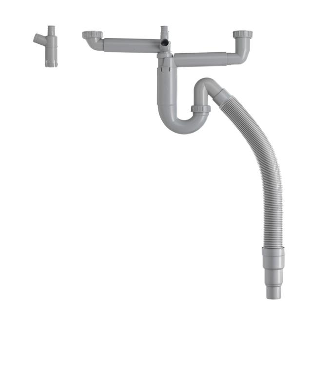 Contura Pro vattenlås Rot med flexislang 50