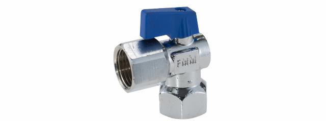 FMM kulventil vinkel R15, inv.g.
