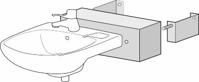 REBASE VÄGGHYLLA 600X200