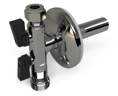 LK anslutningskoppling D-vinkel R10/CU10XR15