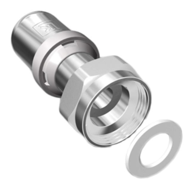 LK PressPex rak med mutter 25XR20